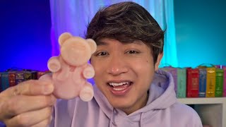 ASMR  Eating Wax Candy 🍭 Satisfying Chewing Sounds [upl. by Jaan11]