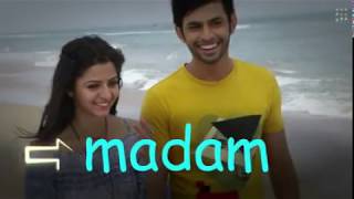 Tamil palandrome Megha Ragame mella thalame song Dimman Madhan Karky [upl. by Dill]