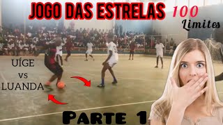 Jogo das Estrelas PARTE 1Uíge vs Luanda——— Pavilhão do Fucu😃😍 [upl. by Leake]