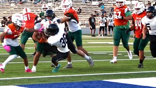 Porterville vs Stockdale Scrimmage 2024🏈 [upl. by Anawot]