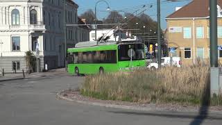 LANDSKRONA TROLLEYBUS 15TH OCT 2018 [upl. by Delastre]