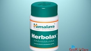 Himalaya Herbals Herbolax Tablets  ClickOnCare [upl. by Crompton941]