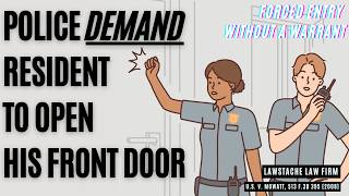 Police Demanded the Resident Open the Door for Visual Inspection Followed by Forced Entry [upl. by Gnehs697]