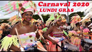 Carnaval Lundi Gras 2020 au FRANCOIS et au LAMENTIN [upl. by Sacks]