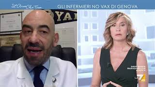 No Vax linfettivologo Matteo Bassetti quotIl sistema Italia è malato non si può far nulla [upl. by Vasileior317]