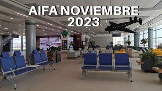 Visitamos el AIFA Noviembre 2023 AIFA aeropuertofelipeangeles [upl. by Llerat]