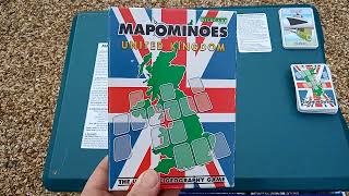 Mapominoes  an introduction to the maps  dominos hybrid card game [upl. by Aihselef]