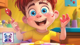 Johny Johny Yes Mama  The Popular Nursery Rhyme with Colourful Animations  Jolly Jingles [upl. by Oballa]