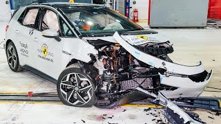 VOLKSWAGEN ID3 CRASH AND SAFETY TEST [upl. by Crandall]