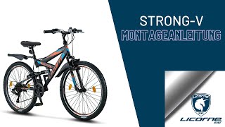 Licorne Bike Strong V Bremse Montageanleitung [upl. by Spragens]