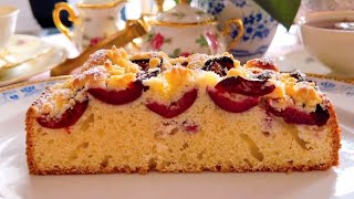 Plum streusel cake delicious recipe [upl. by Nami677]