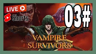 Vampire Survivors PC PLATINANDO PARTE3  AO VIVO vampiresurvivor platina [upl. by Enymsaj]