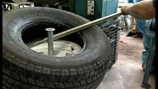 Manual Tyre Changer [upl. by Ahsilac180]