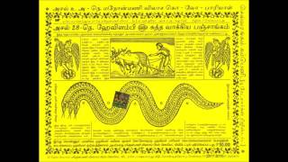 Panchanga Patanam in Tamil  Hevilambi Samvatsaram  Tamil New Year  2017 [upl. by Lalaj]