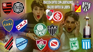 REACCIONES AL SORTEO DE LA COPA LIBERTADORES 2023 OCTAVOS DE FINAL  REAÇOES AO SORTEIO DA LIBERTA [upl. by Hogg]