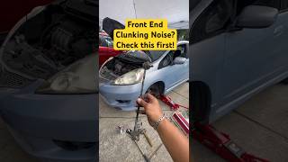 Clunking noise when going over bumps Watch this first mechanic tips viral cars howto swaybar [upl. by Nilsoj]