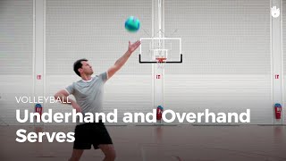 Passing FLOAT Serves with PLATFORM  How to PASS a Volleyball Tutorial part 36 [upl. by Eltsirhc]