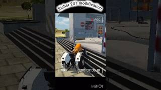 Eicher 241 modification shorts eicher241 tractor modified indianvehiclessimulator3d gaming [upl. by Dadinirt]