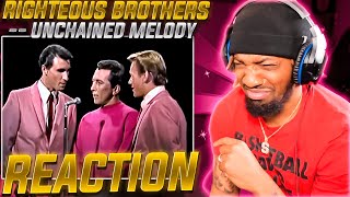 FIRST TIME REACTING TO Righteous Brothers  Unchained Melody [upl. by Mccutcheon]