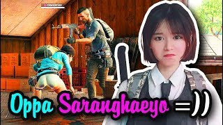 PUBG HAREM 3 LẦN ĐẦU BẮN VỚI GÁI HÀN YÊU EM Ý RỒI [upl. by Hourigan729]