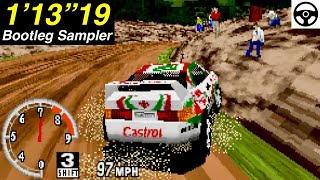 Bootleg Sampler  Fastest Lap Lap 1 113quot19 SSNTSCU SEGA RALLY CHAMPIONSHIP Demo [upl. by Domela]