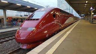 EssenParisThalys in Essen Hbf THA9437 Essen Hbf [upl. by Rihaz213]