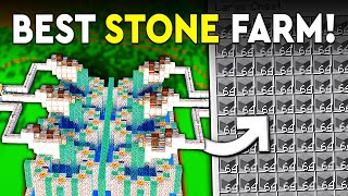 Minecraft Cobblestone Farm Tutorial  BEST DESIGN  350000 PH 1206 [upl. by Randell]