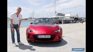 ESSAI Mazda MX5 2024  il y a une mauvaise nouvelle [upl. by Deeraf]