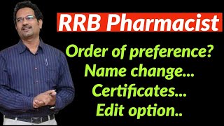 RRB Pharmacist Application  పూర్తి వివరాలు [upl. by Atinreb560]