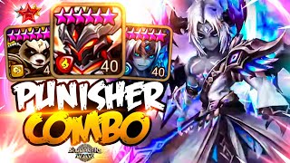 44HP55RES TANKY SQUAD Destroys Enemies in Summoners War [upl. by Ardnas368]