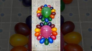 Beautiful Pink Green Happy Birthday Balloons and Mini 28 Rainbows Balloons Pop Reverse ASMR [upl. by Serge]