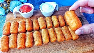 Subtitle How to Make Creamy Potato Croquettes  Classic Potato Croquettes Recipe [upl. by Einon]