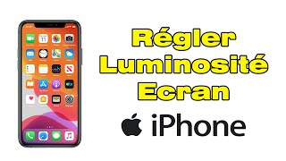 Comment régler la luminosité de l’écran de votre iPhone [upl. by Silecara495]