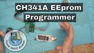 CH341A EEprom Programmer Review and Practical Use Instrument Cluster Repair [upl. by Toshiko489]