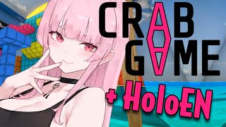 【CRAB GAME】with HoloEN ladies hololiveenglish [upl. by Niobe]