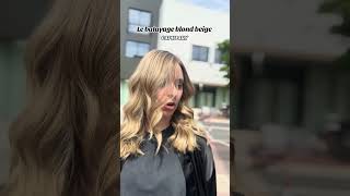 BALAYAGE BLOND  SOIN PROFOND BLOND hairstyle balayage [upl. by Sillyrama]