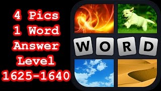 4 Pics 1 Word  Level 16251640  Find 5 occupations  Answers Walkthrough [upl. by Leventhal]