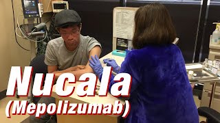 First NUCALA mepolizumab Injection for Eczema Allergy amp Asthma Treatment  Ep117 [upl. by Azne]