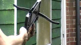 part 2 prototype pumpaction tactical crossbow [upl. by Nwahsear]