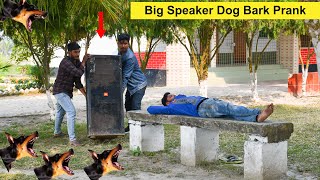 Fake Dog Bark Vs Man Scary Prank 2022  Try To Not Laugh Challenge  4 Minute Fun [upl. by Kcirdle386]