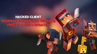 Minecraft Bedrock Edition HACKS 121 Tutorial PC ONLY  2024 [upl. by Dorthy137]