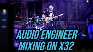 POV Mixing Audio with beringer X32 amp Waves Performer [upl. by Ernie]