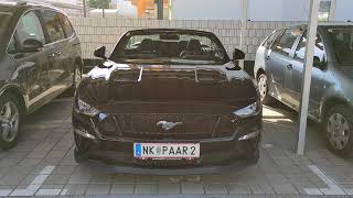 Morgen Donnerstag V8 Cabrio Zeit 50 Liter Konvertible Ford Mustang Sommeranfang am 20 Juni 2024 [upl. by Atteloiv634]