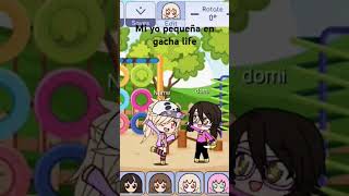 Mi yo de pequeña en gacha life animation [upl. by Ramas]