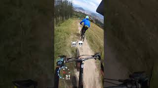 Downhill bajada de la muert3 mtb downhillbike ecuador [upl. by Belva640]