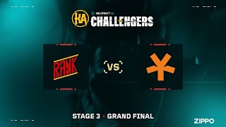 RANK vs YFP  Challengers NA  Stage 3  Grand Final  Map 1 [upl. by Arotahs336]