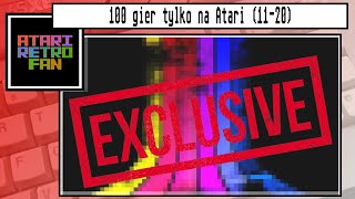 100 gier tylko na Atari 1120 [upl. by Adnahsat576]