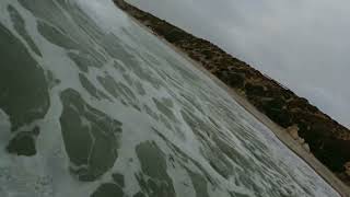 Surfing TURNAROUNDS in CARLSBAD SAN DIEGO CALIFORNIA during a small wave evening [upl. by Adnuhsar498]