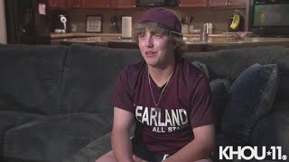 Pearland Little League pitcher Kaiden Shelton speaks of viral moment after he hit opposing player [upl. by Devine]