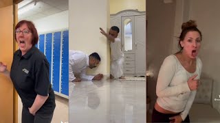 SCARE CAM Priceless Reactions😂119  Impossible Not To Laugh🤣🤣TikTok Honors [upl. by Lexine]